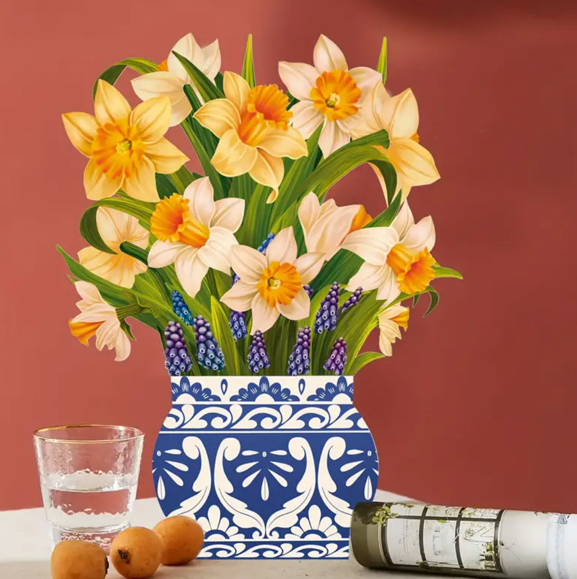 Lily Bouquet Card