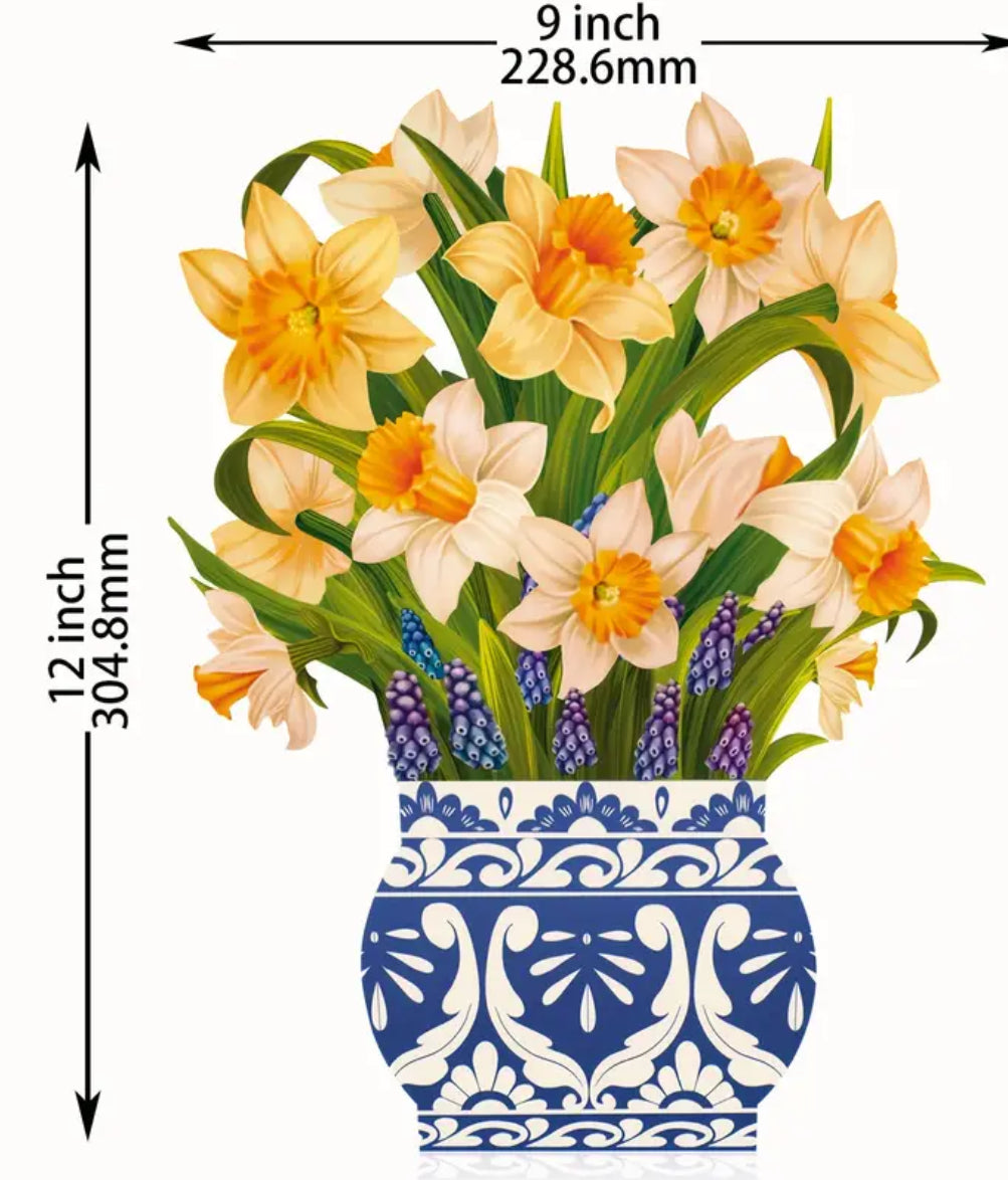 Lily Bouquet Card