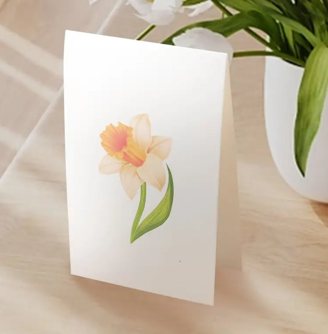 Lily Bouquet Card